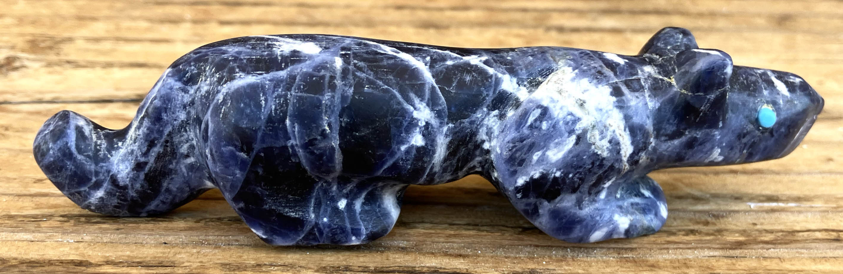 Ronnie Lunasee | Zuni Mountain Lion Fetish | Penfield Gallery of Indian Arts | Albuquerque, New Mexico